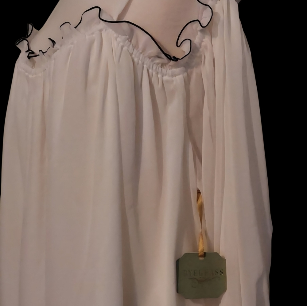 NWT Ryegrass size 3X white blouse - Picture 10 of 14